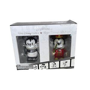 Disney Mickey Mouse Thru the Years Plane Crazy Band Concert Vinylmation Set